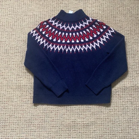 JCrew Fair Isle sweater NWT sz M - Picture 5 of 8